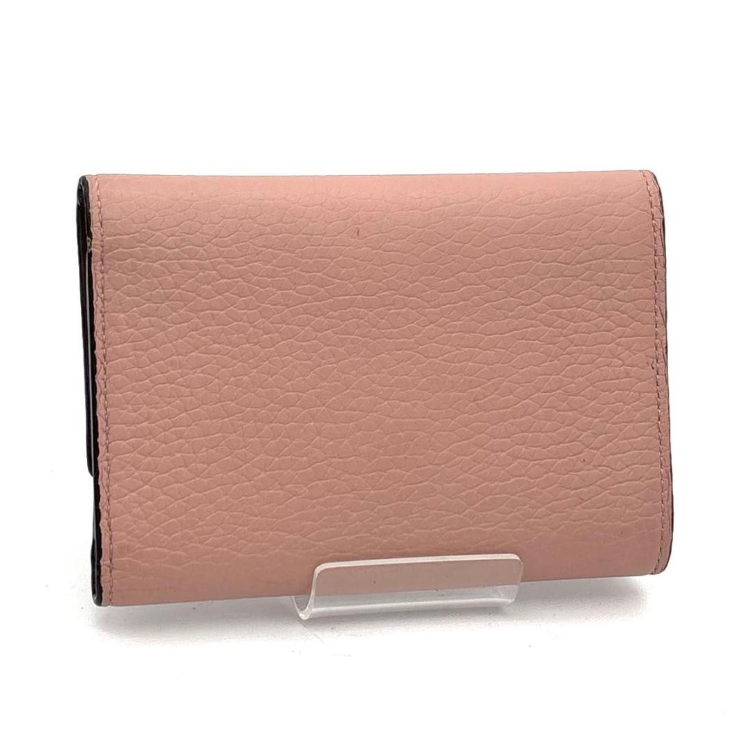 ルイヴィトン ポルトフォイユ カプシーヌ コンパクト 三つ折り財布 マグノリア