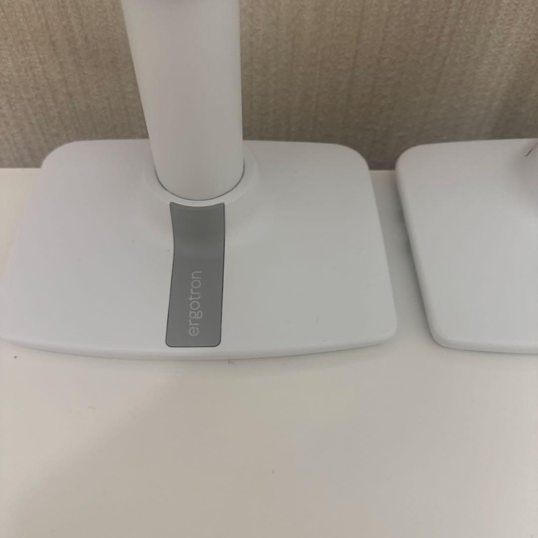 美品ERGOTRON エルゴトロン LXモニターアーム ホワイト/白 2つセット