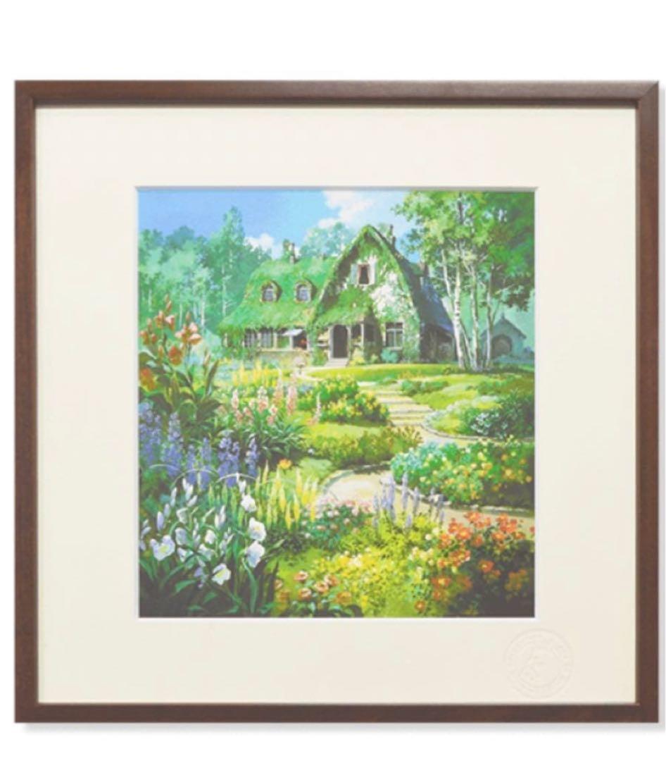 ART OF GHIBLI 魔女の宅急便 アートフレーム 「オキノ邸」　新品