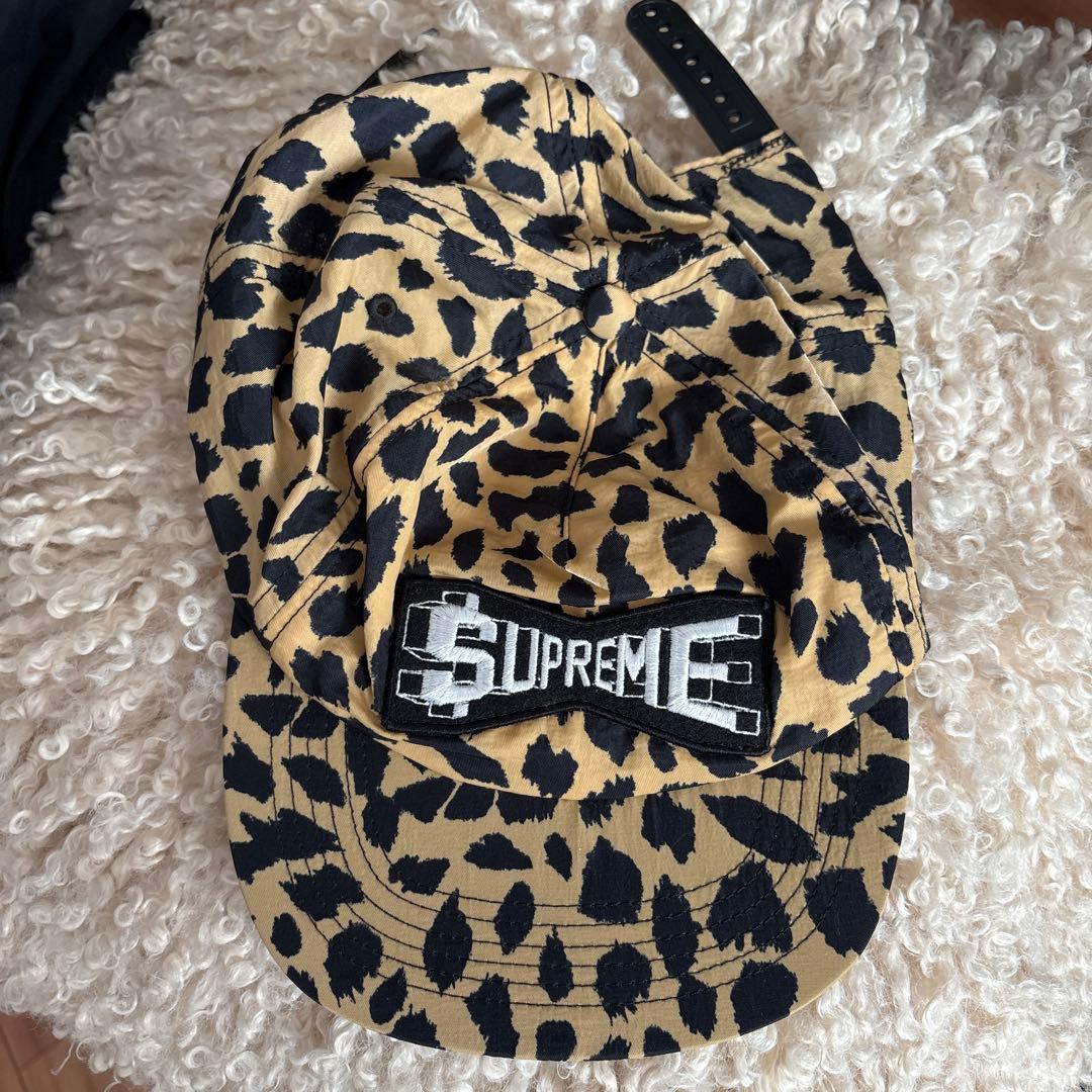 SUPREME ヒョウ柄 キャップ