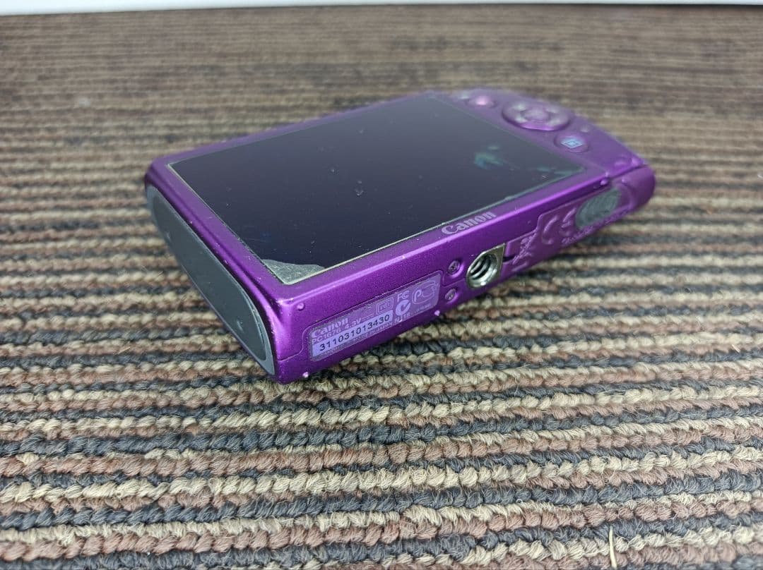 Canon IXY 600F パープル デジタルカメラ