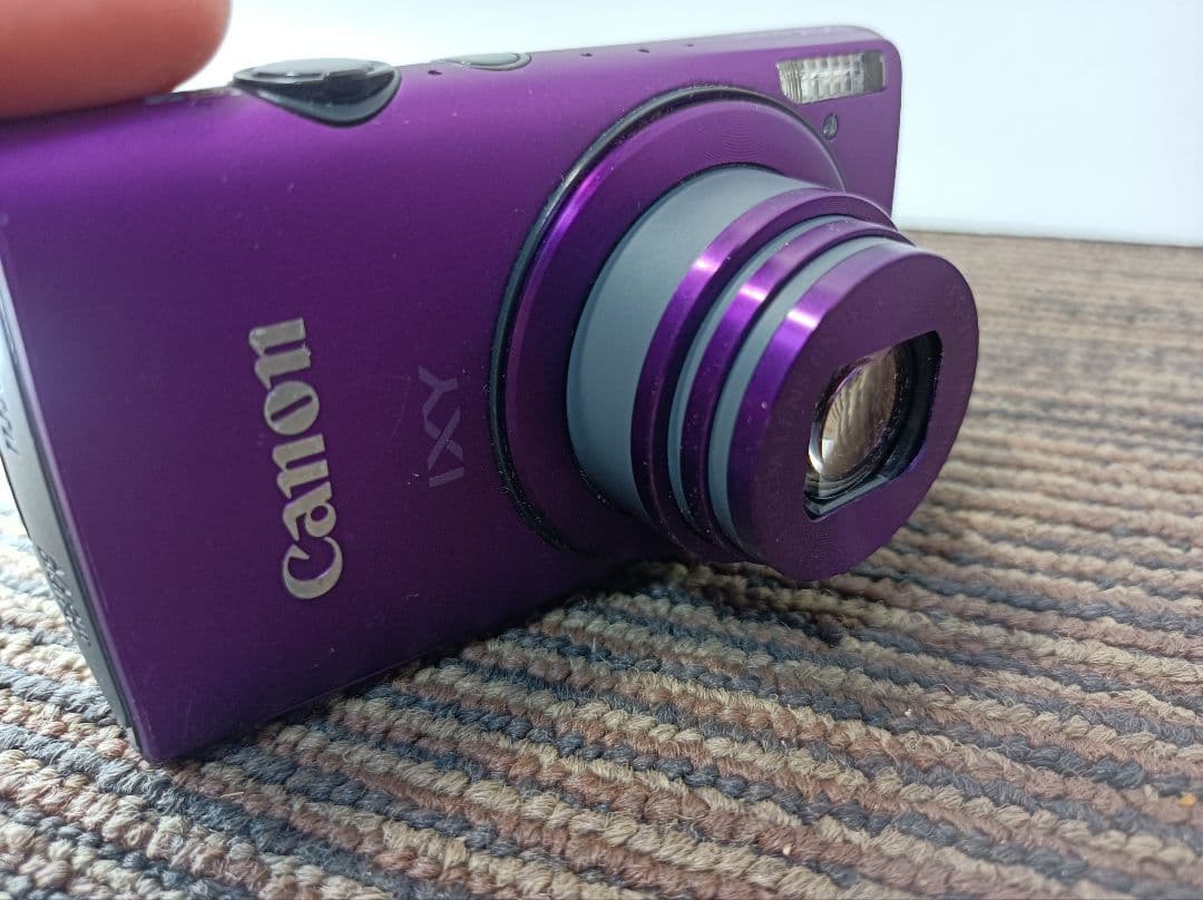 Canon IXY 600F パープル デジタルカメラ