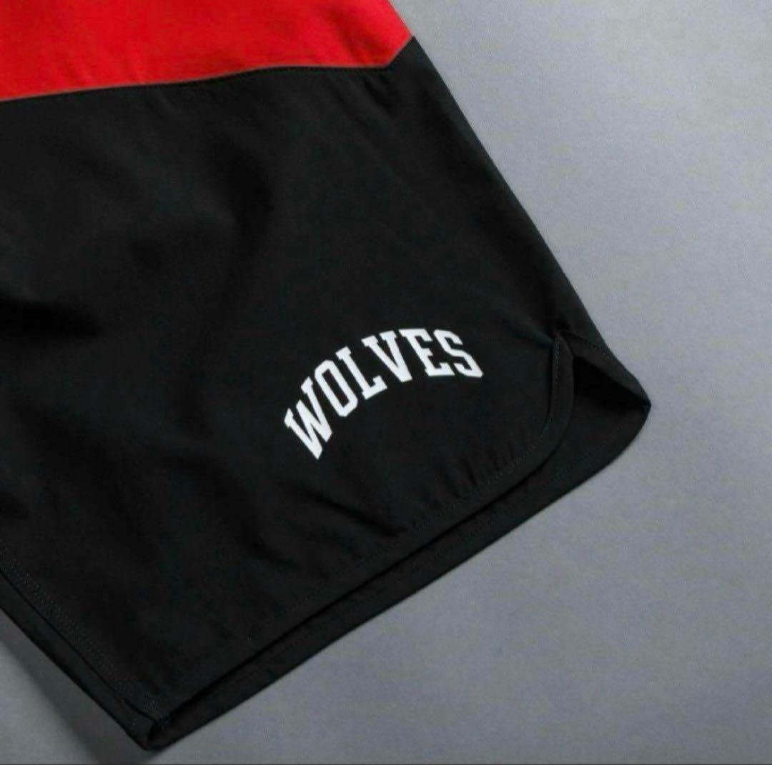 54○○超レア　darc sport　ダルクスポーツ　ステージショーツ 赤黒