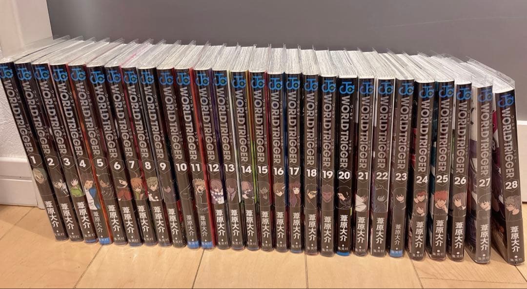 ワールドトリガー WORLD TRIGGER 1〜28巻セット 9巻～初版