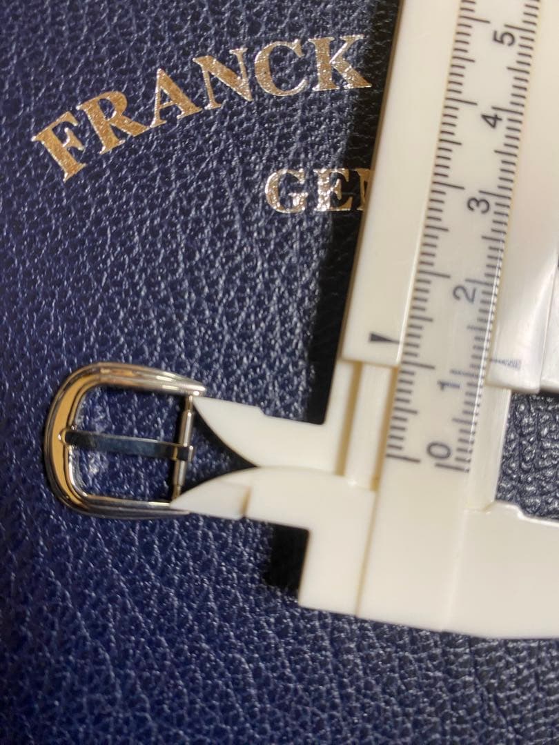 12mm フランクミュラー 純正 尾錠 ステンレス　トノー