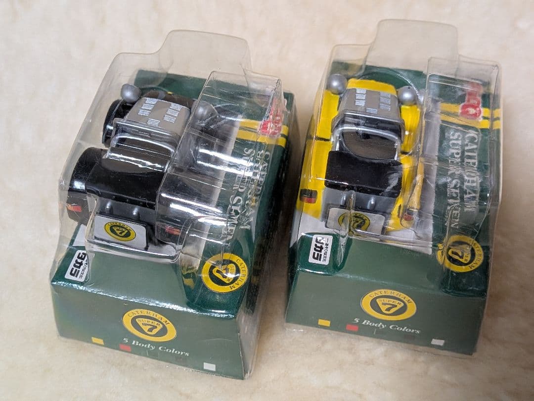 CATERHAM SUPER SEVEN チョロQ　フルカラー 5台セット
