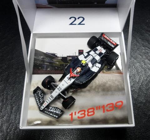 スパーク 1/43 アルファタウリ AT04 角田 アメリカGP F1速報別注品