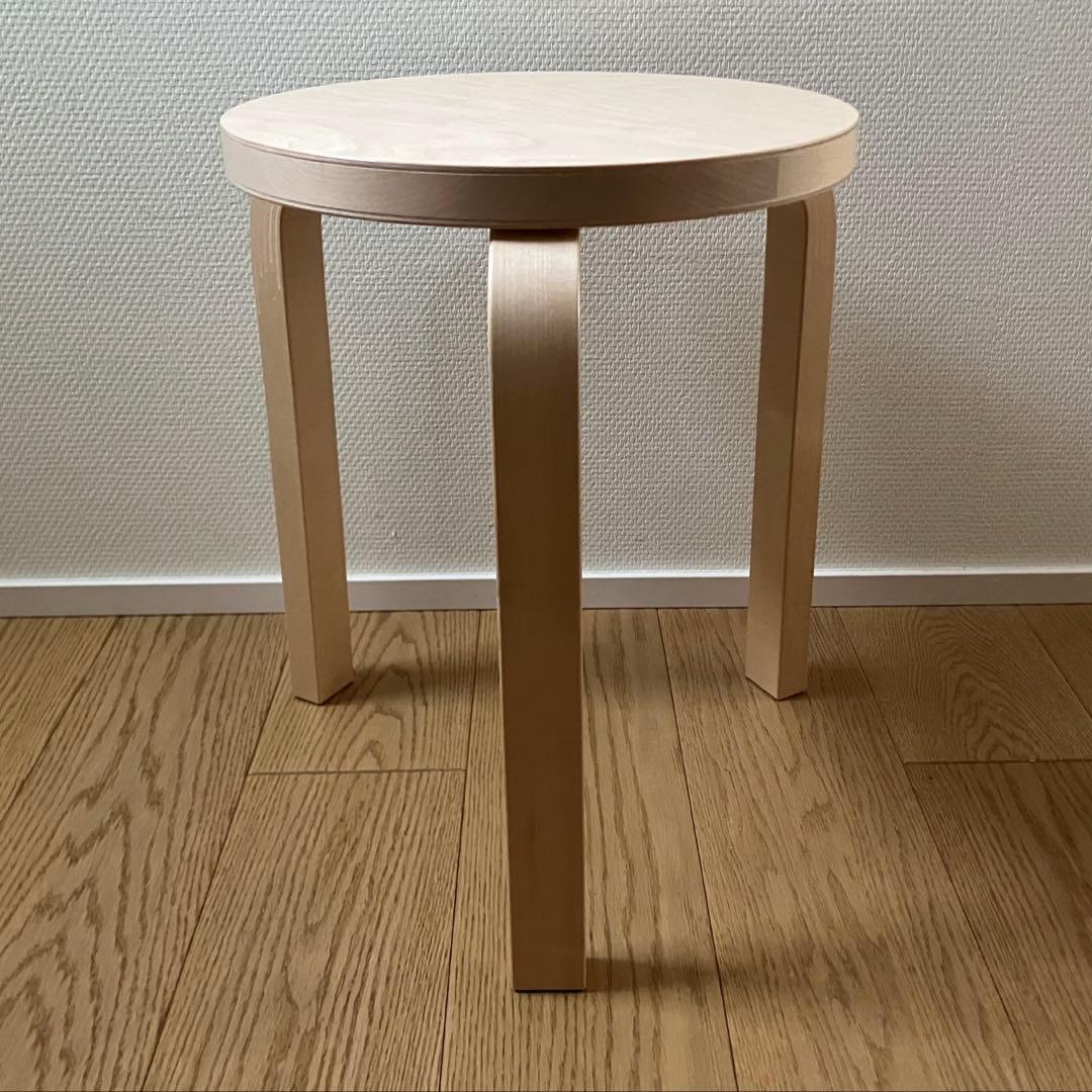 artek スツール60 ナチュラルラッカー