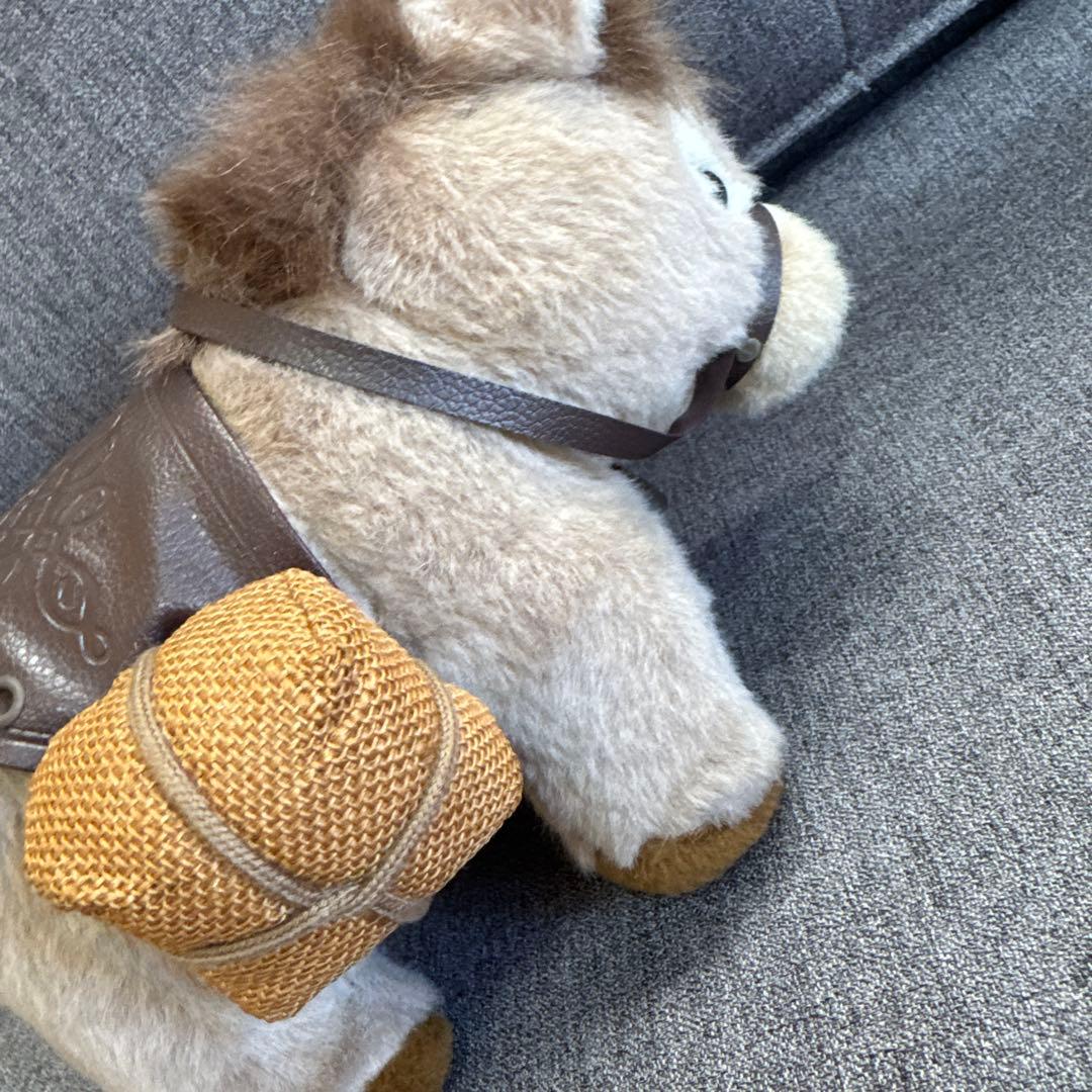 希少　日本製　NAKAJIMA Heart &Heart ロバ　ぬいぐるみ　ろば