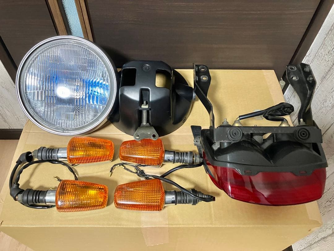 XJR1300 純正 ヘッドライト テールランプ ウインカー フルセット