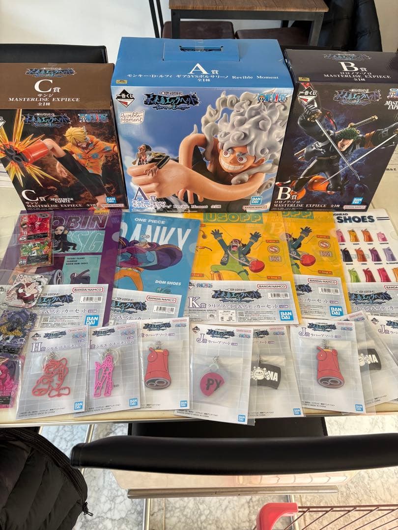 ワンピース 一番くじ　未来島エッグヘッド　A賞B賞C賞　おまけ多数