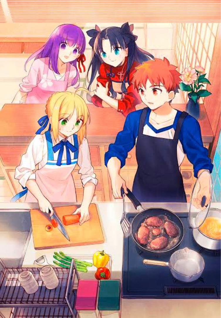 衛宮さんちの今日のごはん ミニディスプレイフィギュア 衛宮士郎＆セイバー