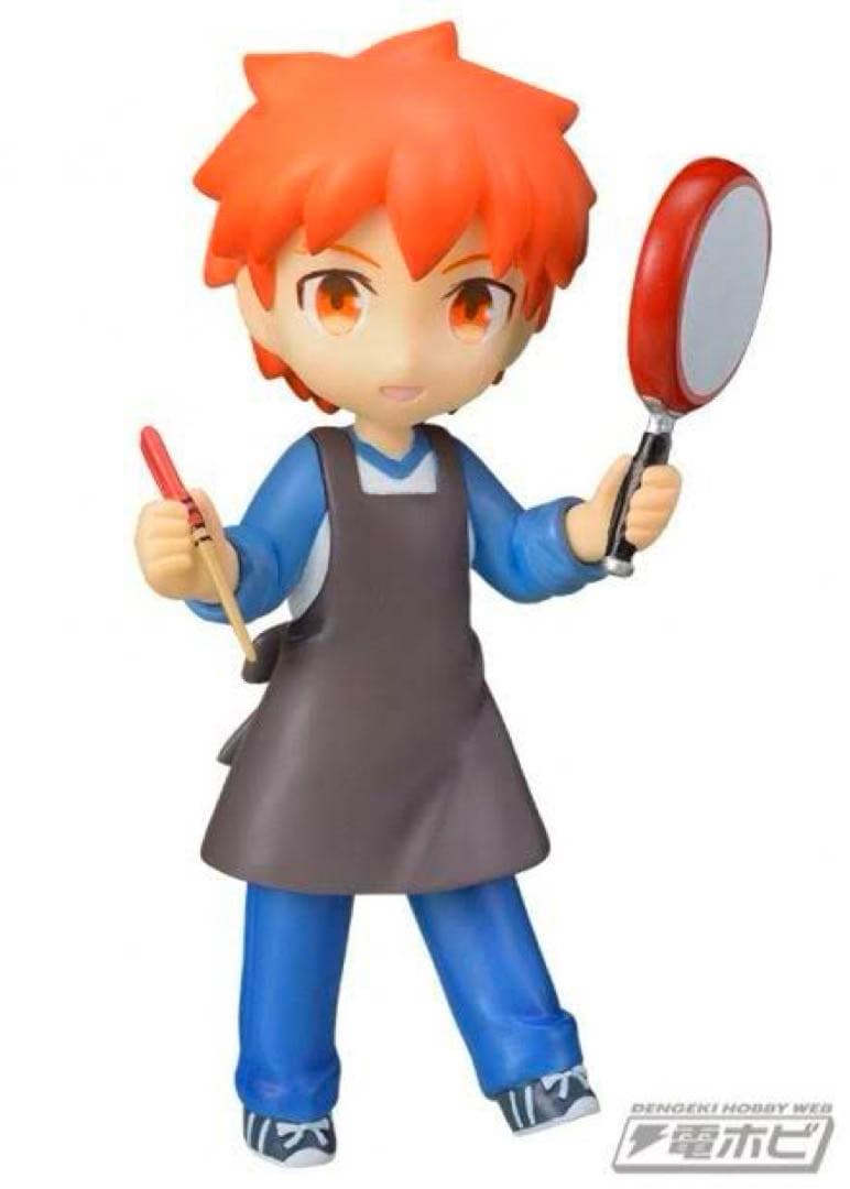 衛宮さんちの今日のごはん ミニディスプレイフィギュア 衛宮士郎＆セイバー