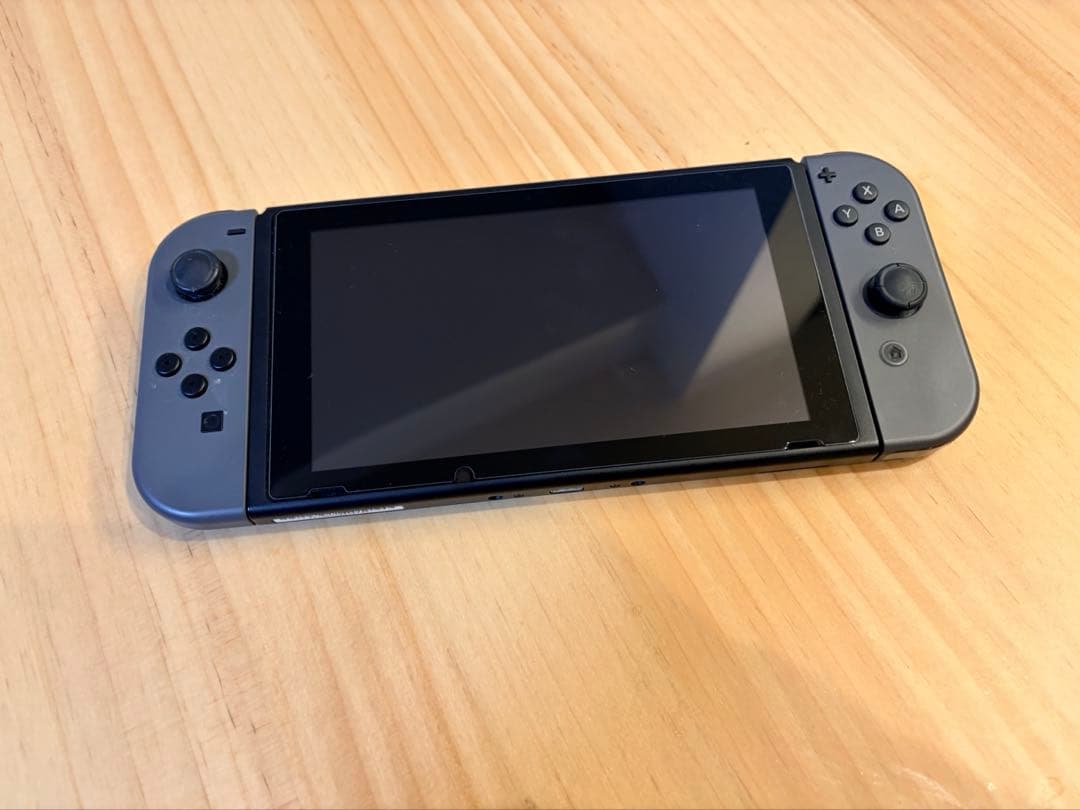 Nintendo Switch グレー 本体 完品 純正ホリパッド付き