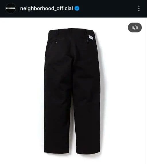 NEIGHBORHOOD　23AW CLASSIC　CHINO　チノパン　新品