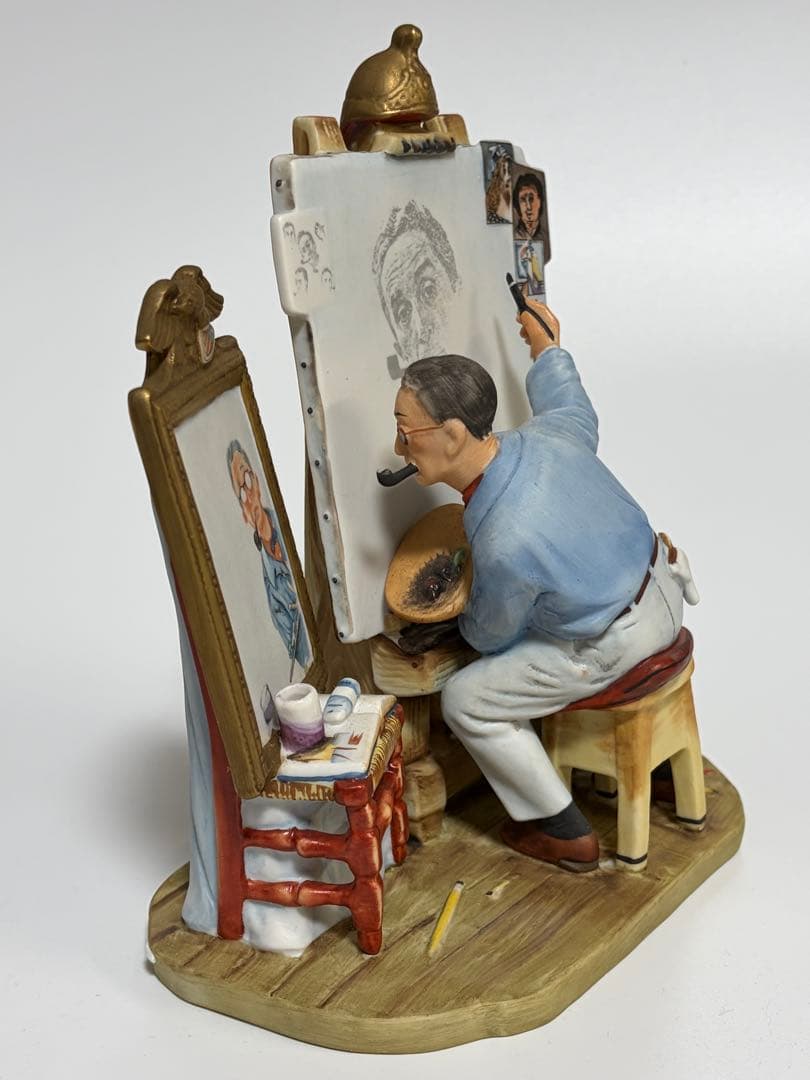 ノーマン・ロックウェル　トリプルセルフポートレート