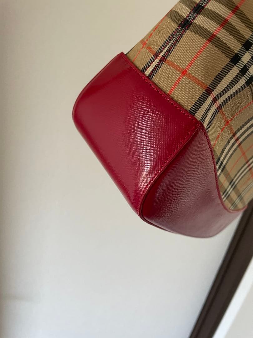 Burberrys チェック柄 ハンドバッグ