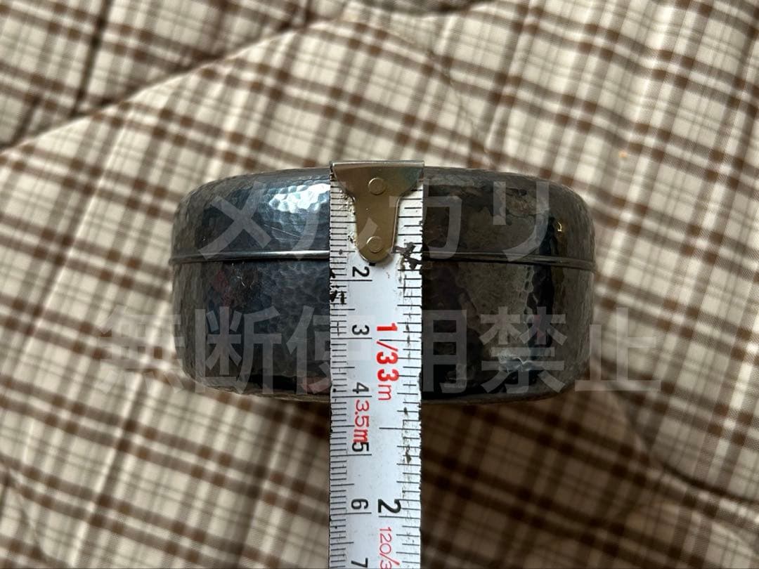 純銀製 いぶし 香合 菓子器 小物入れに