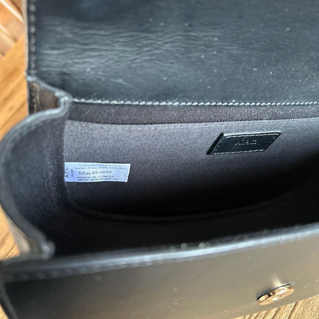 A.P.C　ショルダーバッグ　ジュネーブ　黒