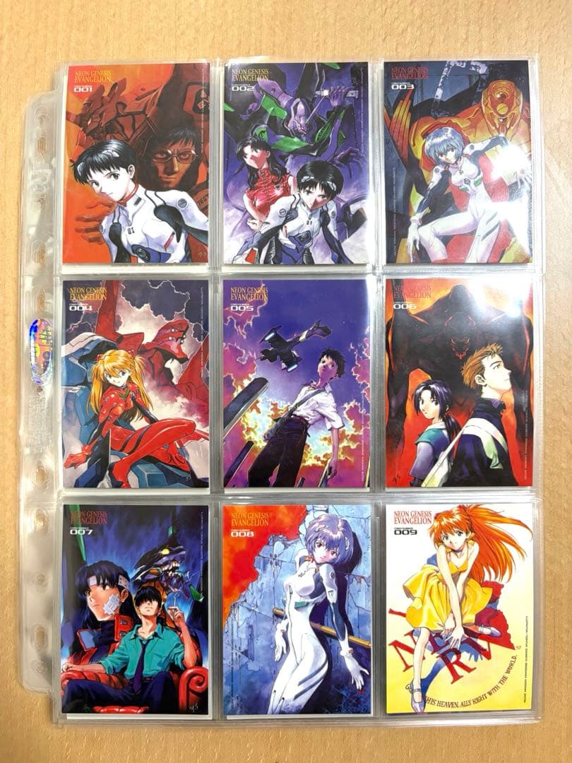 新世紀エヴァンゲリオン　角川　アートトレカブック　64枚　コンプリートセット