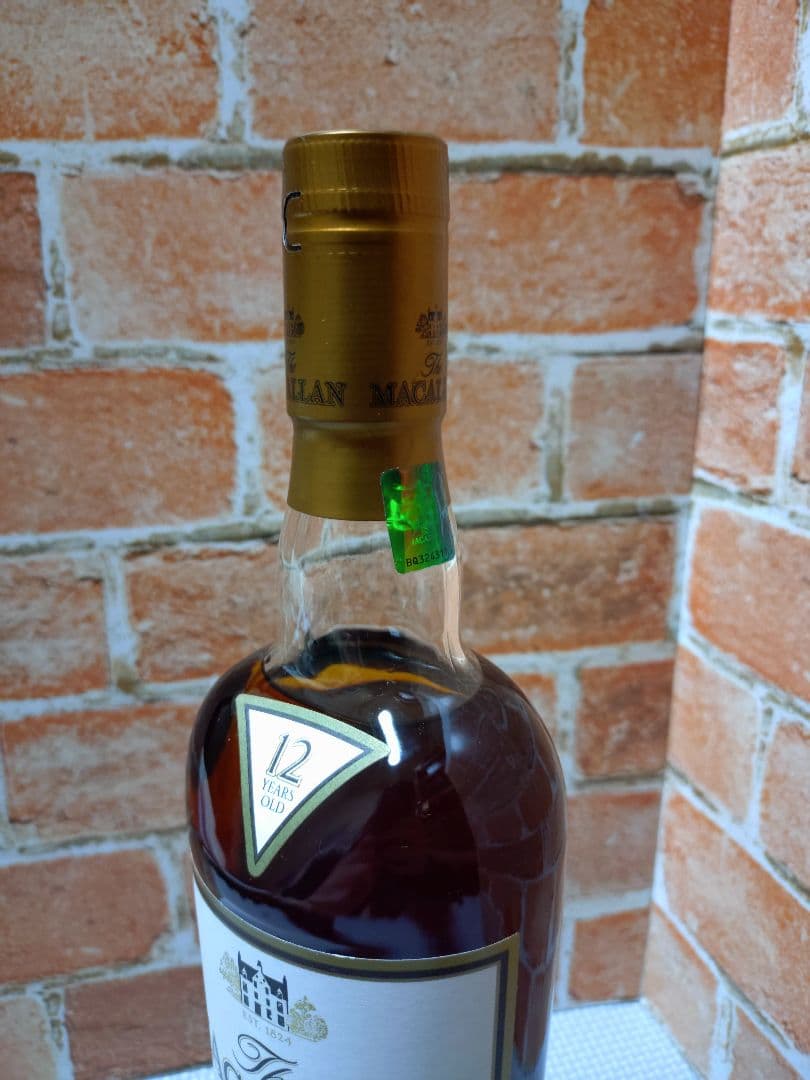 稀少 終売品 マッカラン 12年シェリーオークカスク 700ml旧ボトル 箱付き