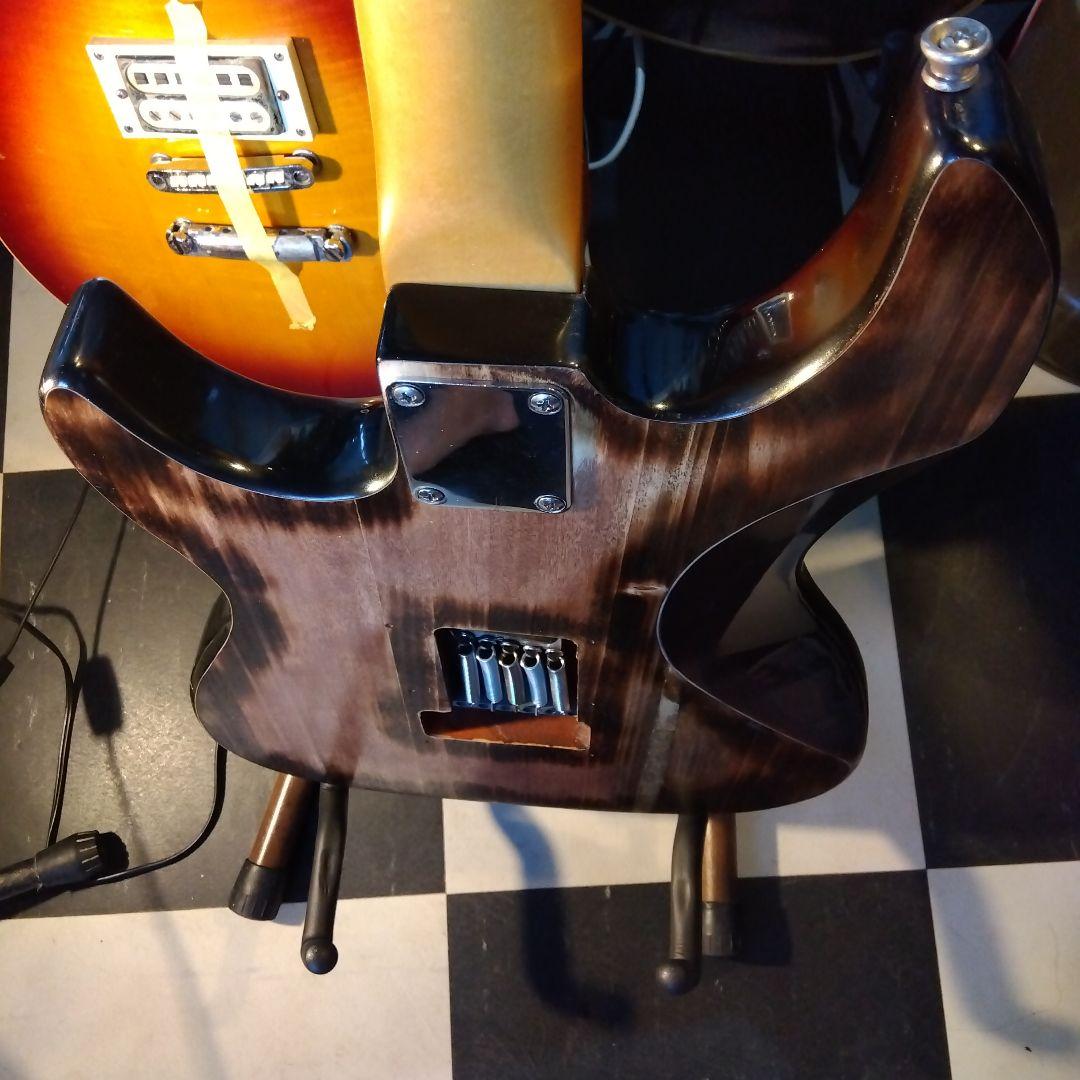 エレキギター ブラウン ！ コンポーネント…値下げ！
