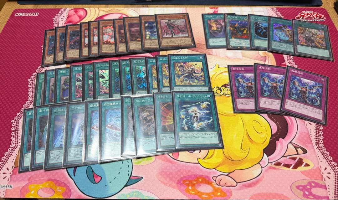 閃刀姫　構築済みデッキ　調整用パーツ多数！