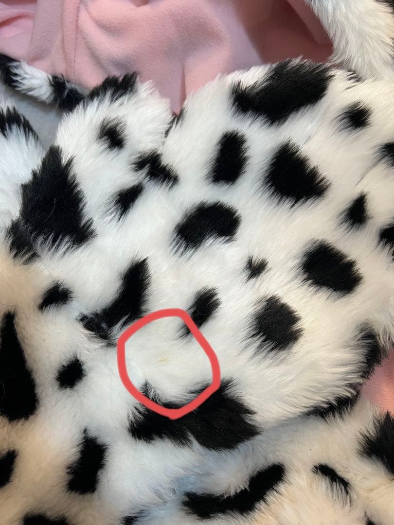 ディズニー　101匹わんちゃん　マフラー　ファンキャップ　2個セット