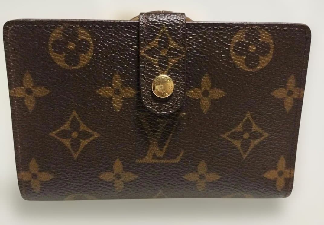 【美品】ルイヴィトン モノグラム ポルトフォイユ ヴィエノワ がま口 折り財布