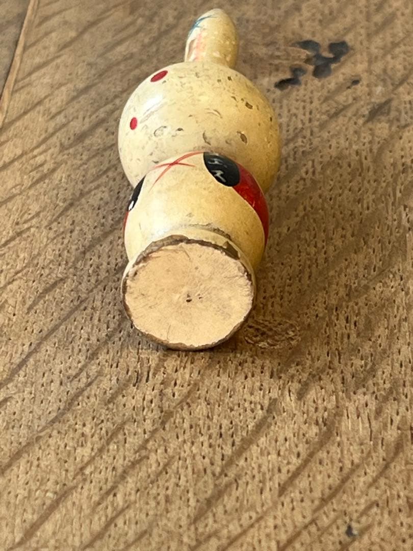 昭和レトロ　エスエス製薬　初期　ピョンちゃん　マスコット　レア　木製人形　非売品