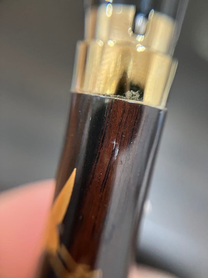 Sailor セーラー 万年筆 茶色 ゴールド 18k 刻印 ヴィンテージ