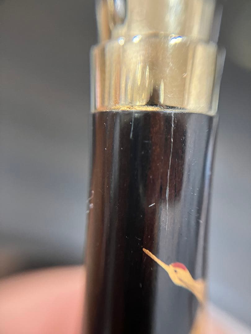 Sailor セーラー 万年筆 茶色 ゴールド 18k 刻印 ヴィンテージ