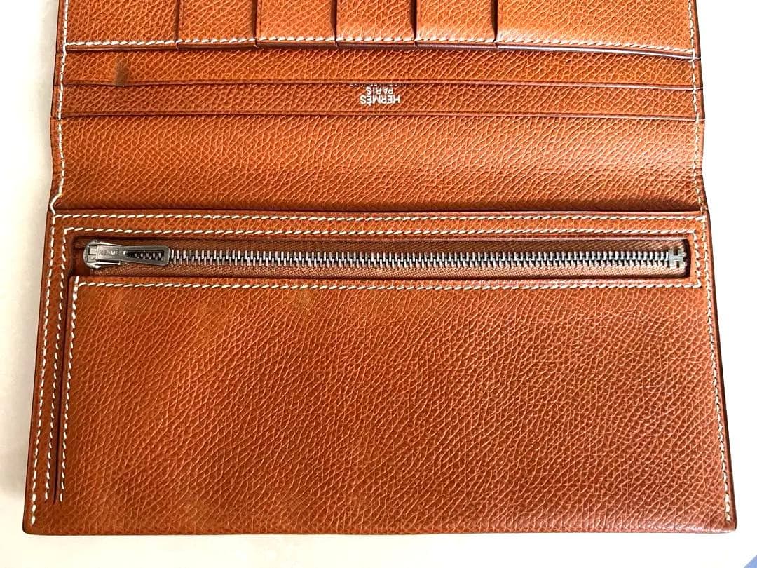HERMES エルメス ベアン 二つ折り長財布