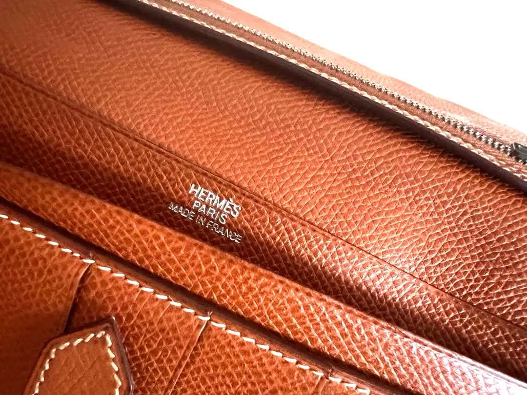 HERMES エルメス ベアン 二つ折り長財布