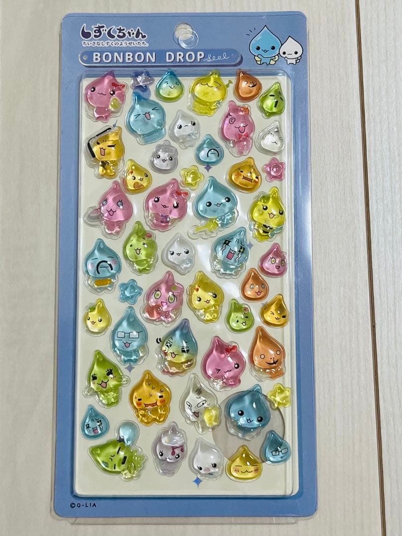 しずくちゃんBONBON DROP シール 6シートセット