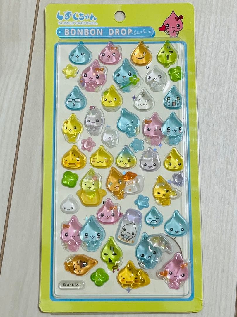 しずくちゃんBONBON DROP シール 6シートセット