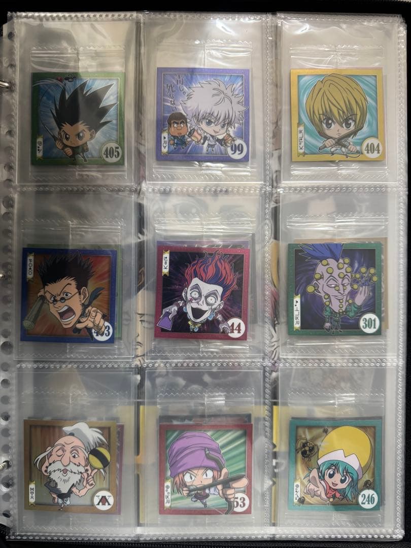 新品未開封！HUNTER×HUNTERウエハース全弾1〜8自力コンプリート！