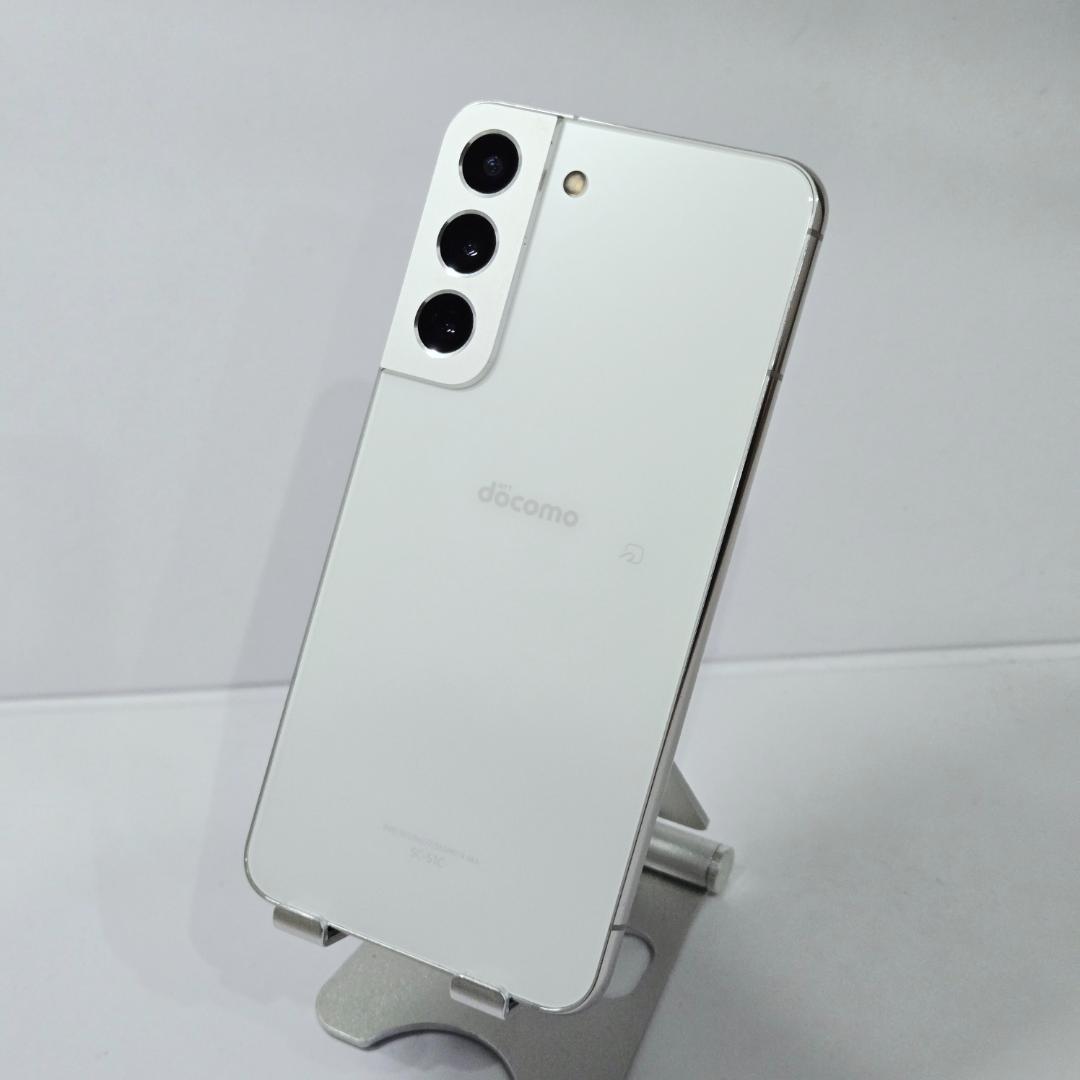 03 GalaxyS22 ホワイト SIMフリー 極美品