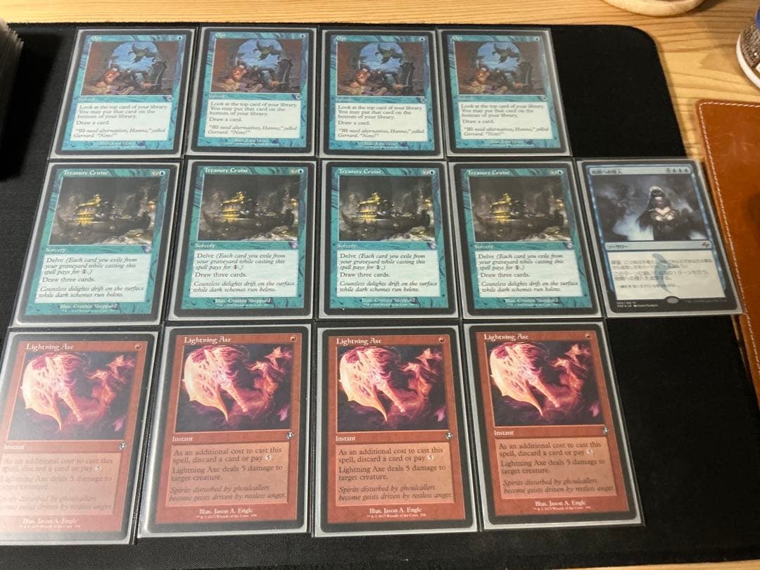 【MTG】パイオニア　イゼットフェニックス デッキ、サイド、おまけ付