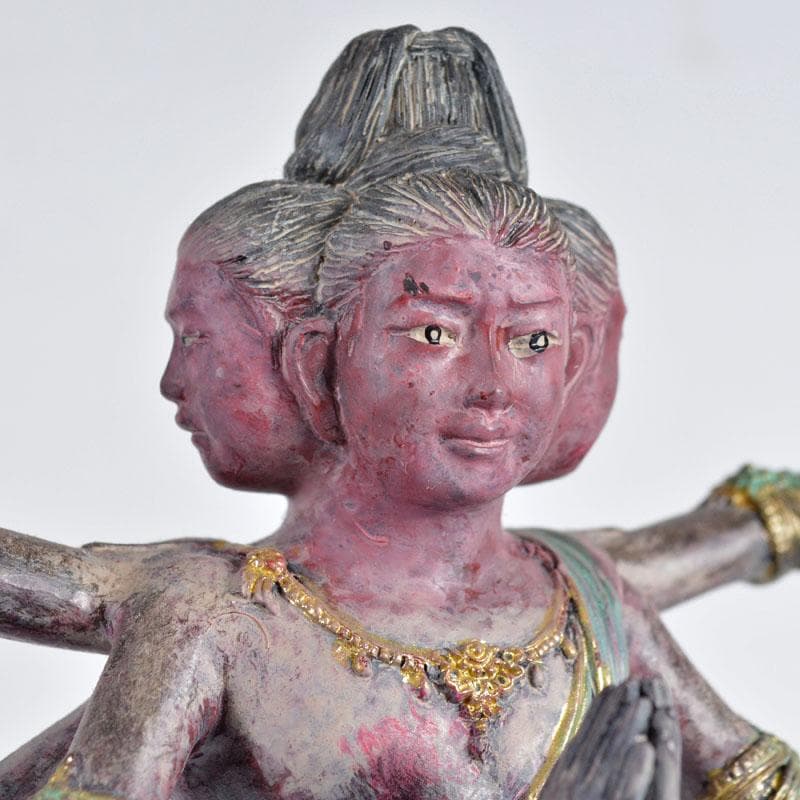 仏教美術　樹脂製　レプリカ　阿修羅像　仏像　置物　D　R4661