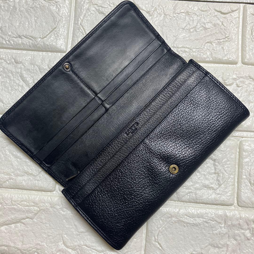 LOEWE ロエベ　ブラック　長財布　カデナ