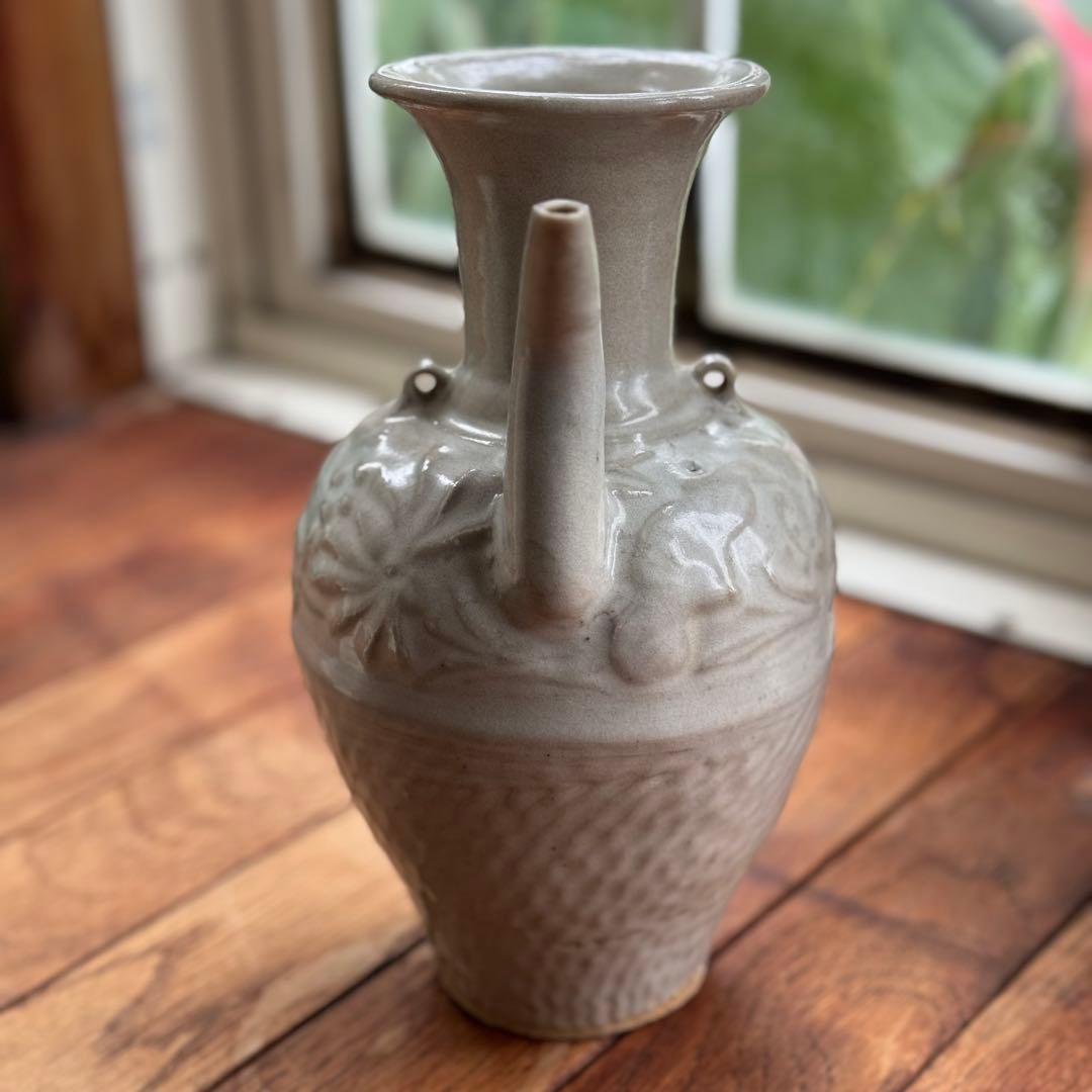 南宗 中国 取手 水注 陶器 骨董 古美術