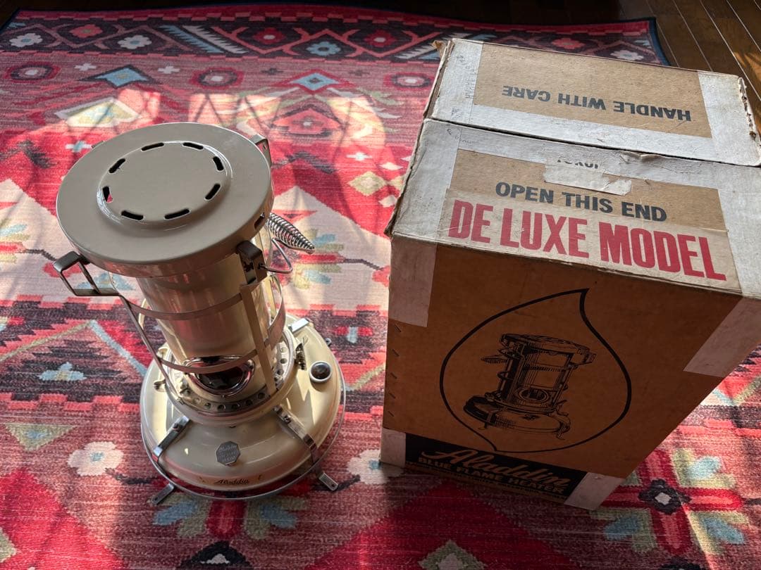 アラジンストーブ 15型　h42206 3300 デラックス　希少8角ノブ