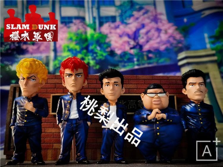 新品未開封『スラムダンク』A+  桜木軍団    フィギュア ガレキ スタチュー