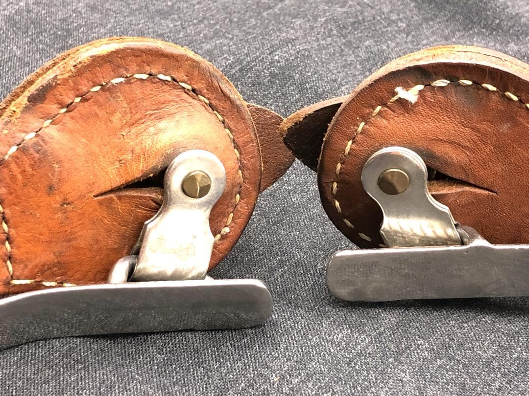 【 USAカウボーイ スパー 】　拍車実物　20世紀　ベルト付き