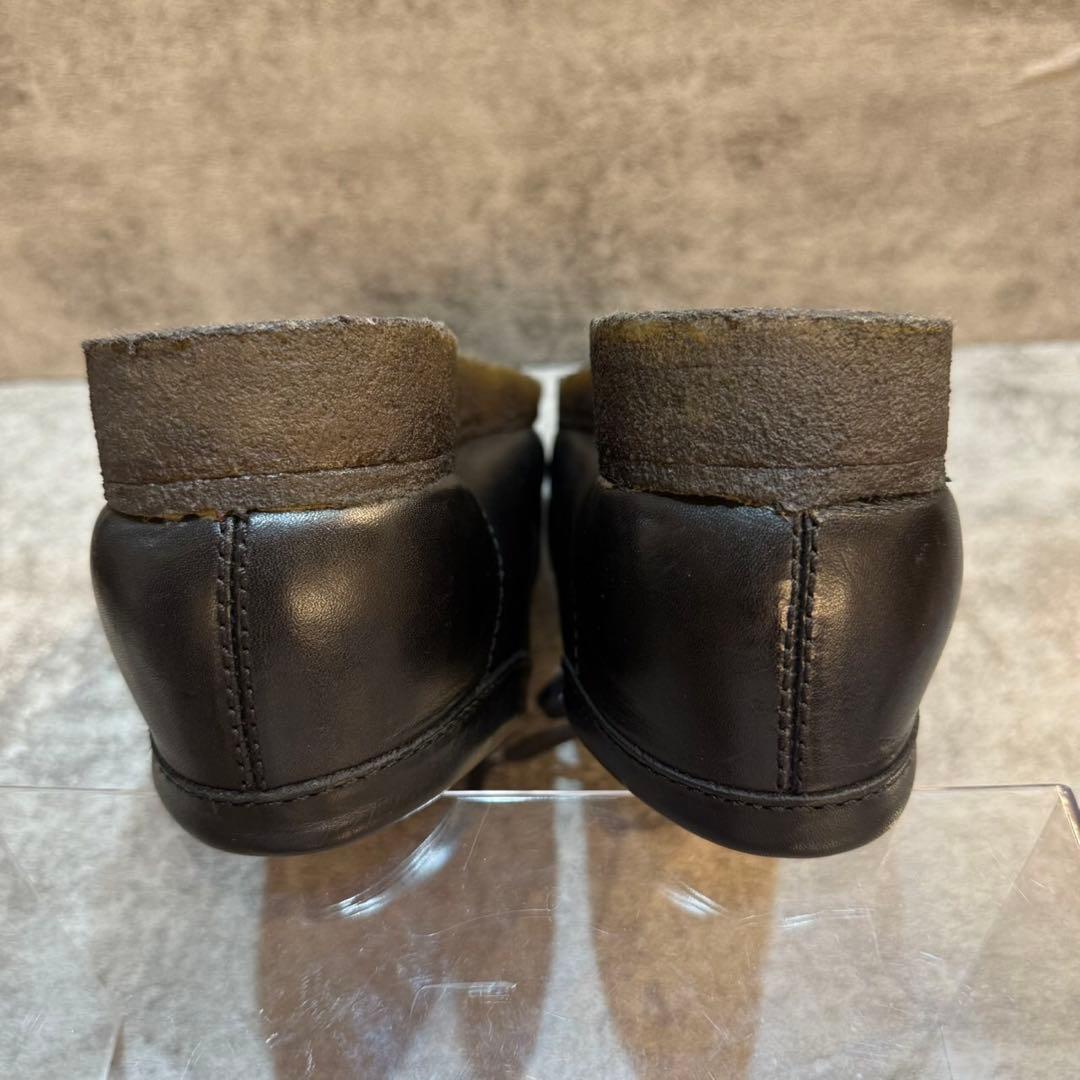 【美品】Clarks クラークス ワラビー レザー シューズ クレープソール