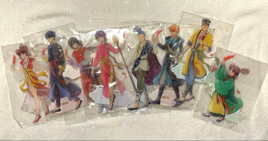 ふしぎ遊戯　当たり付き一撃コレクション　特大アクリルスタンド・缶バッジセット