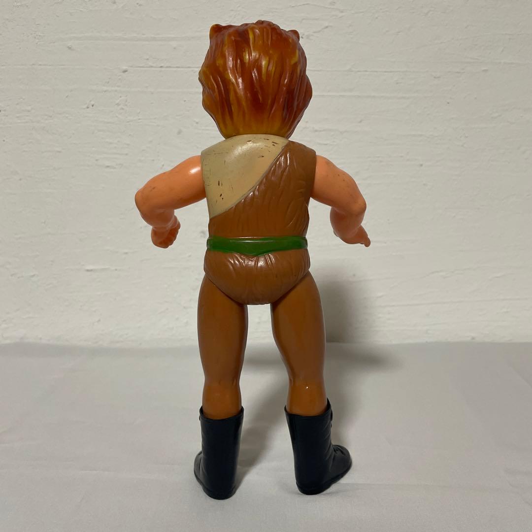 タイガーマスク　ライオンマン　ソフビ　中嶋製作所