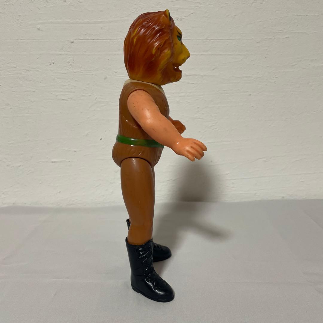 タイガーマスク　ライオンマン　ソフビ　中嶋製作所