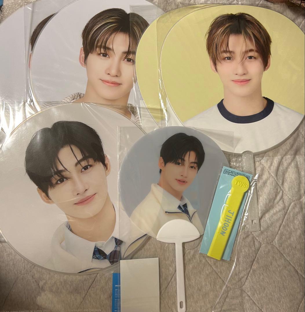 tws ジフン うちわ うちわグリップ グッズ